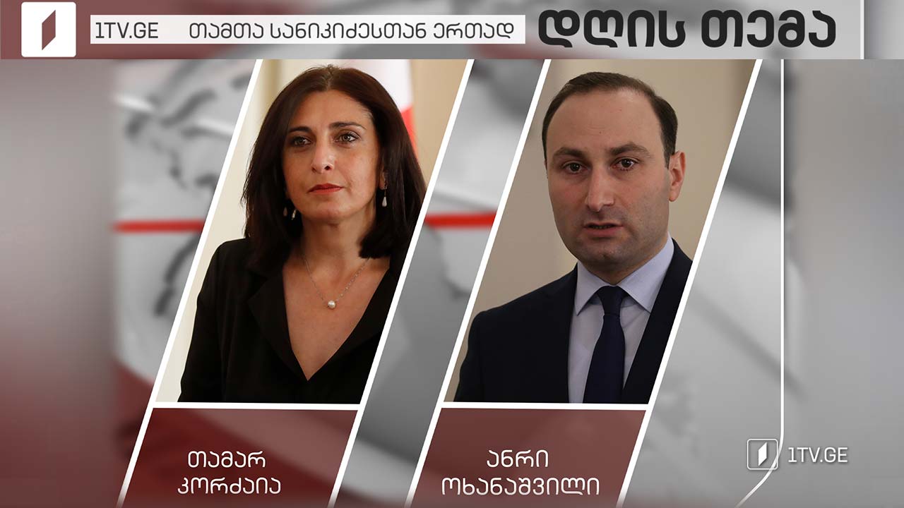 ევროპარლამენტის და ვენეციის კომისიის გზავნილები - თამარ კორძაია / ანრი ოხანაშვილი #დღისთემა თამთა სანიკიძესთან ერთად #LIVE
