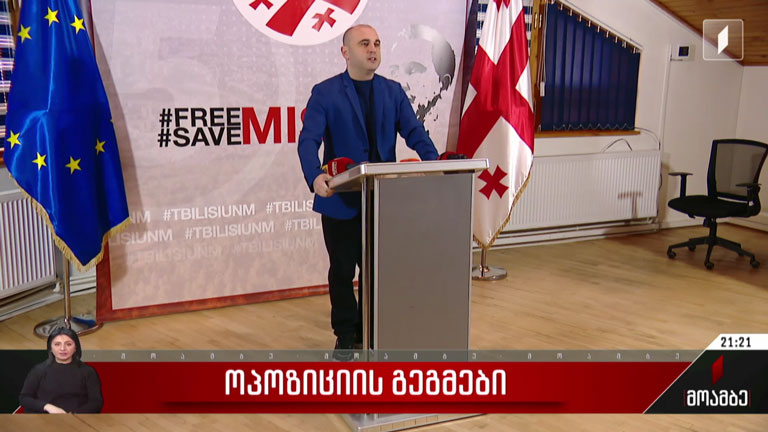 ოპოზიციის გეგმები