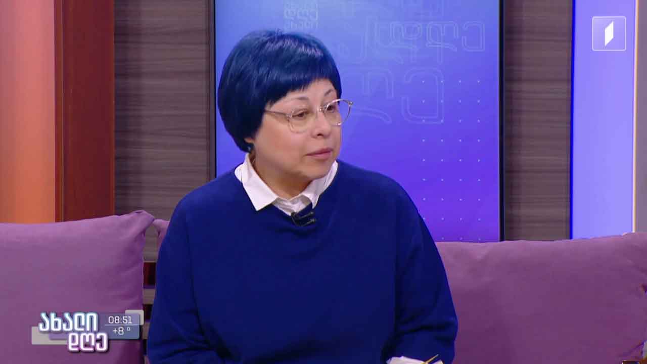 თამარ ლებანიძე სტუმრად გიორგი კეკელიძის ლიტერატურულ რუბრიკაში