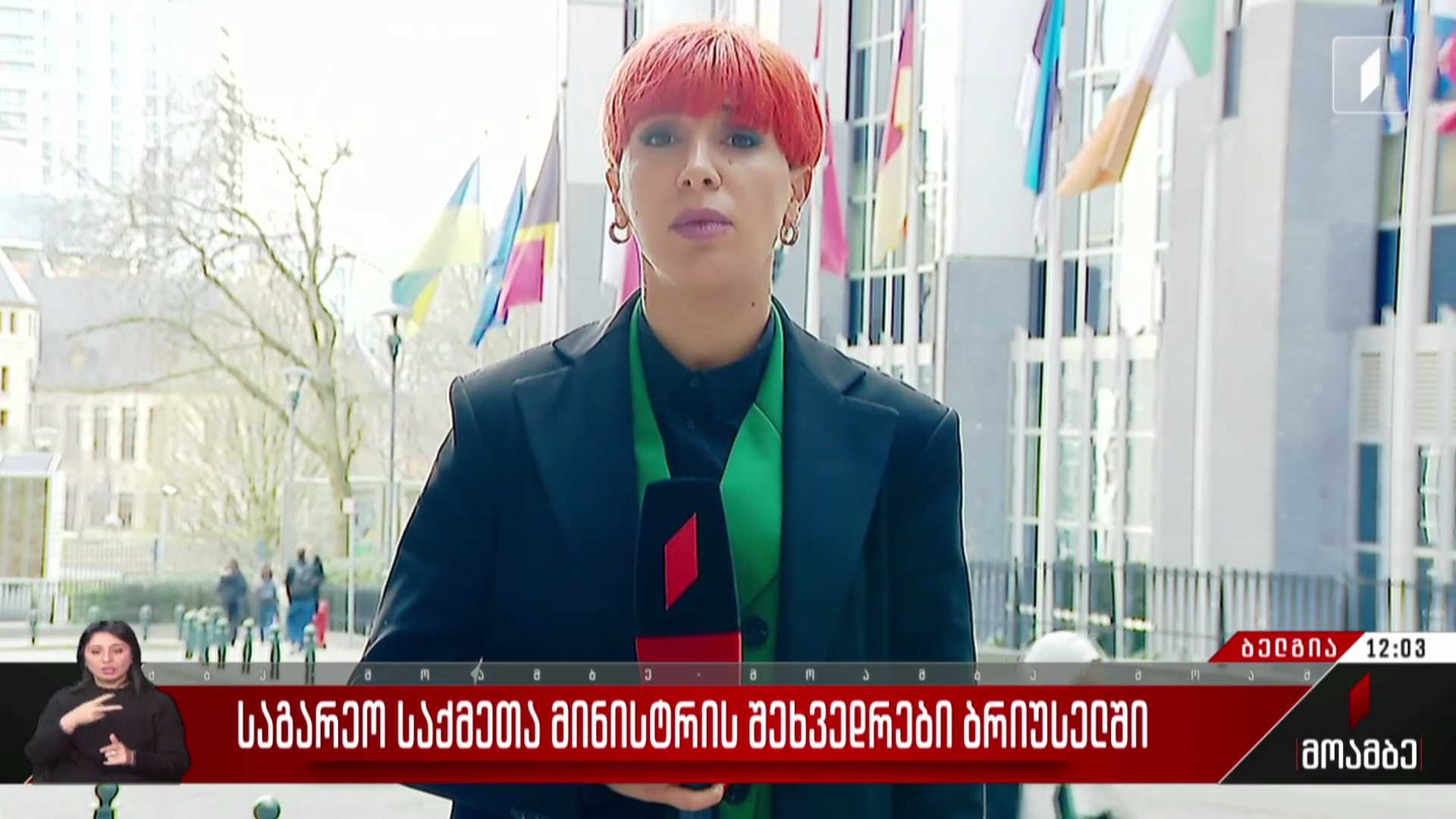 საგარეო საქმეთა მინისტრის შეხვედრები ბრიუსელში