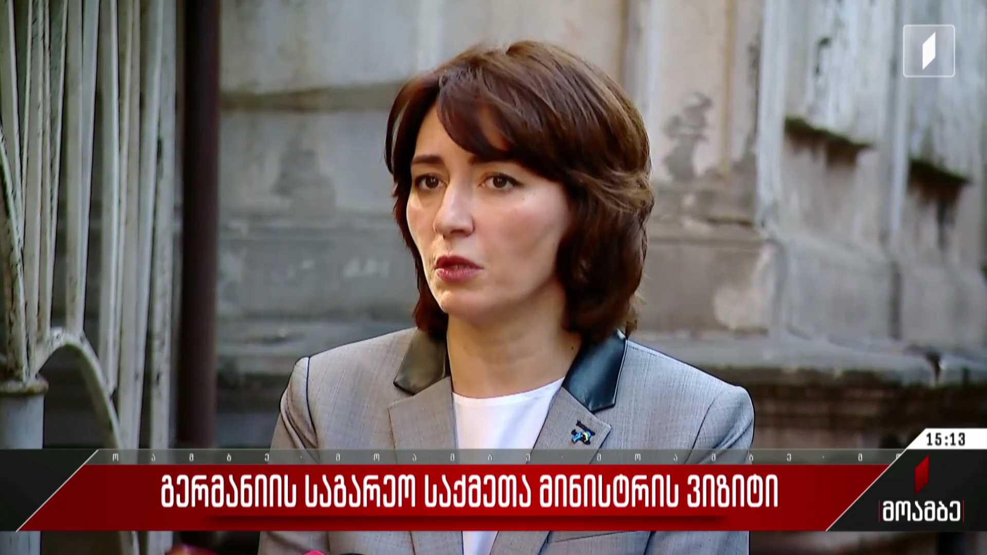 გერმანიის საგარეო საქმეთა მინისტრი არასამთავრობო ორგანიზაციების წარმომადგენლებს შეხვდა