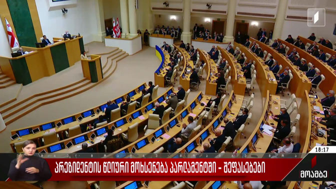 პრეზიდენტის წლიური მოხსენება პარლამენტში - შეფასებები