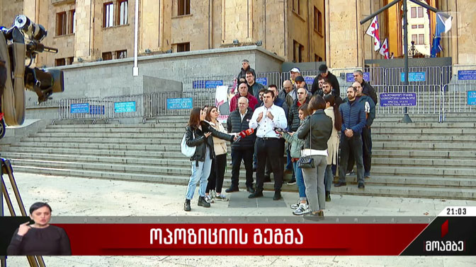 ოპოზიციის გეგმა