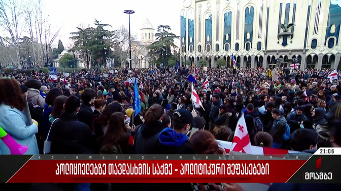 პოლიციელებზე თავდასხმის საქმე – პოლიტიკური შეფასებები