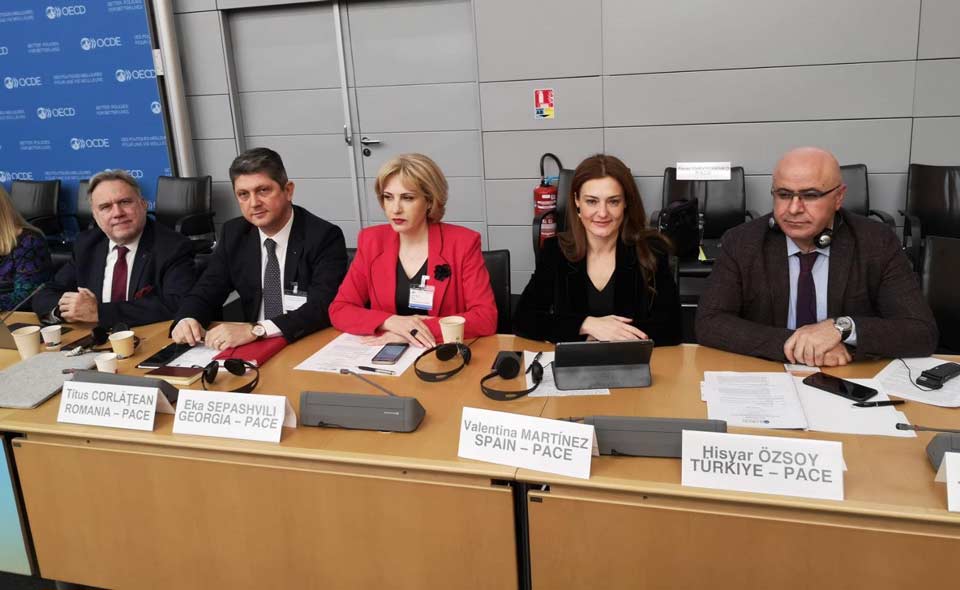 ეკა სეფაშვილი საფრანგეთში, OECD-ის გლობალური საპარლამენტო ქსელის შეხვედრაში მონაწილეობს