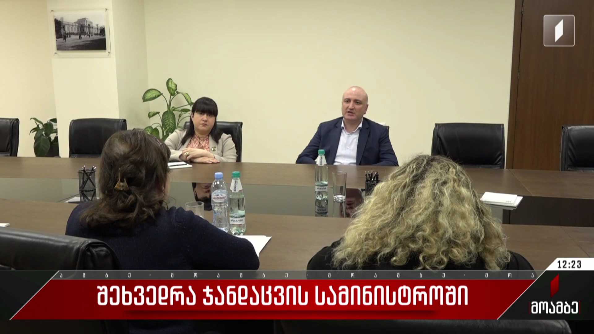 შეხვედრა ჯანდაცვის სამინისტროში