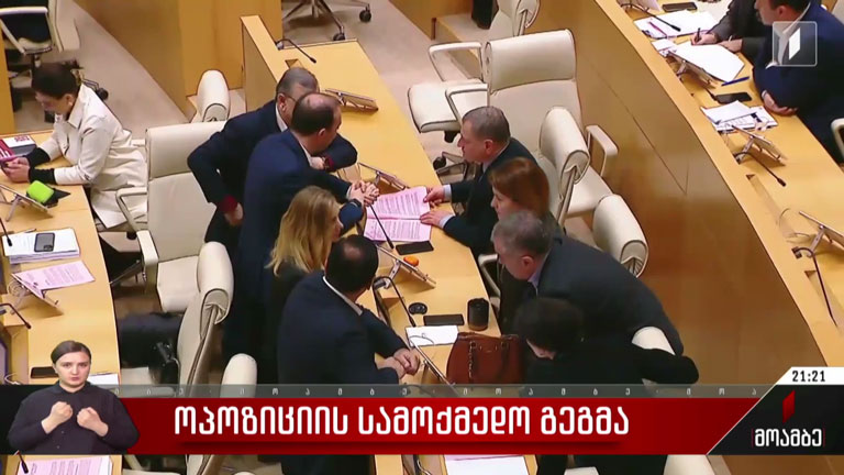 ოპოზიციის სამოქმედო გეგმა