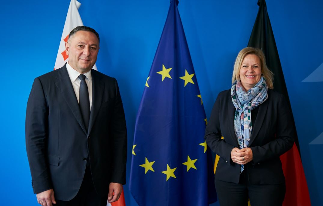 ვახტანგ გომელაურმა გერმანიაში ოფიციალური ვიზიტი დაასრულა