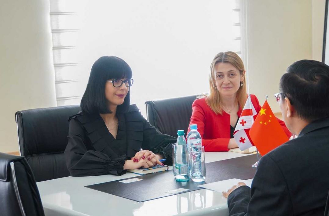 თეა ახვლედიანი ჩინეთის ელჩს შეხვდა