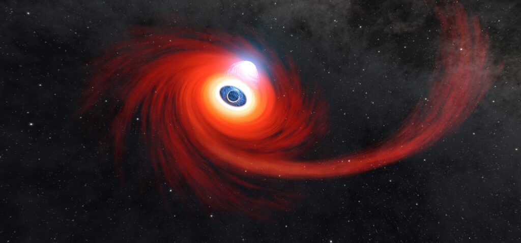დაფიქსირებულია, როგორ ჭამს შავი ხვრელი ვარსკვლავს — ყველაზე ახლოს ამ დრომდე აღმოჩენილთა შორის #1tvმეცნიერება