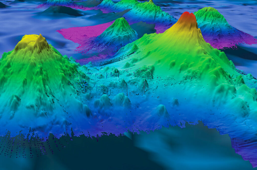 ოკეანის ფსკერზე 20 000 უძველესი ვულკანი აღმოაჩინეს — #1tvმეცნიერება
