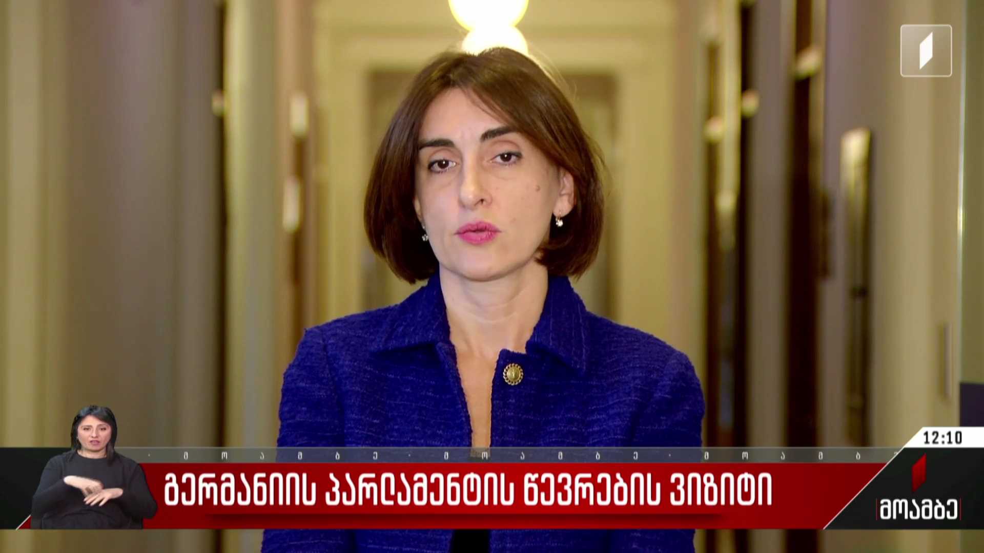 გერმანიის ბუნდესტაგის დელეგაცია თბილისში შეხვედრებს მართავს
