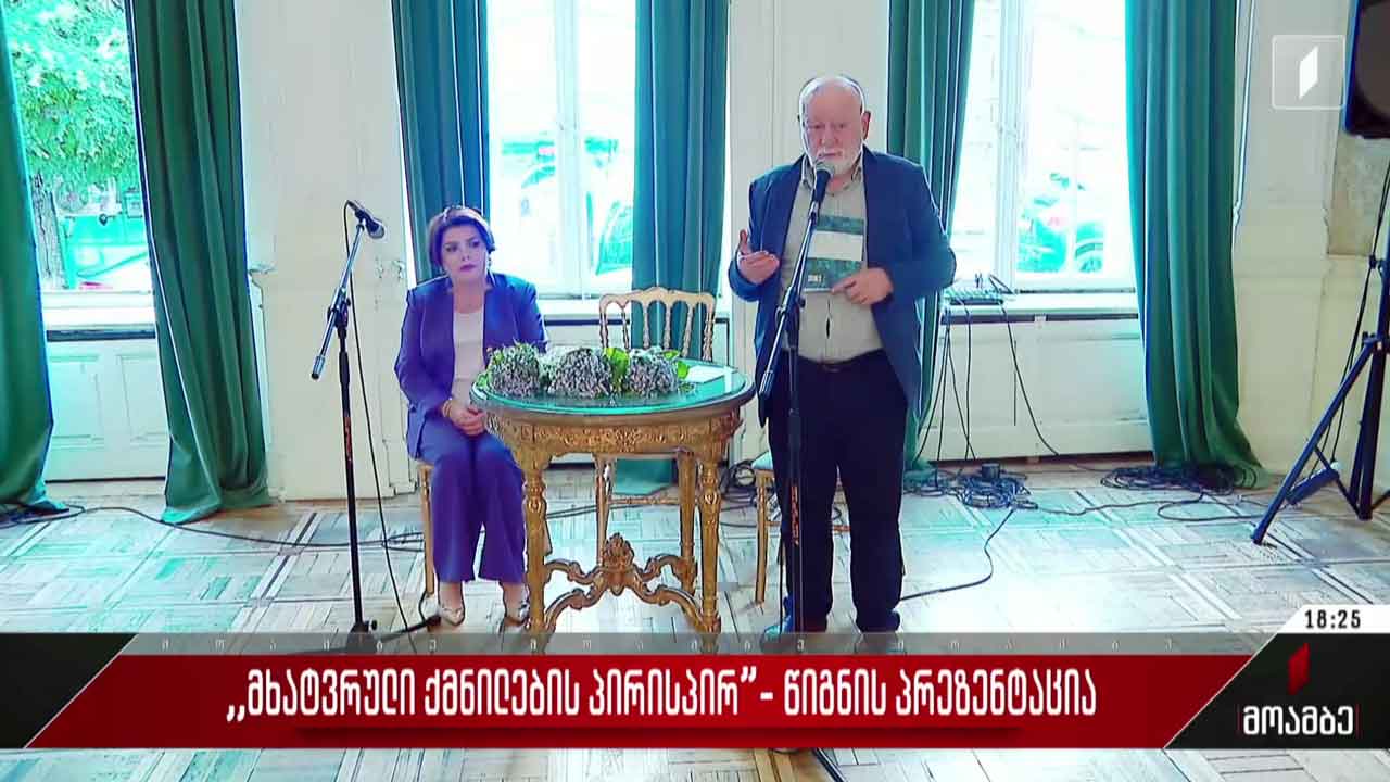 „მხატვრული ქმნილების პირისპირ“- წიგნის პრეზენტაცია