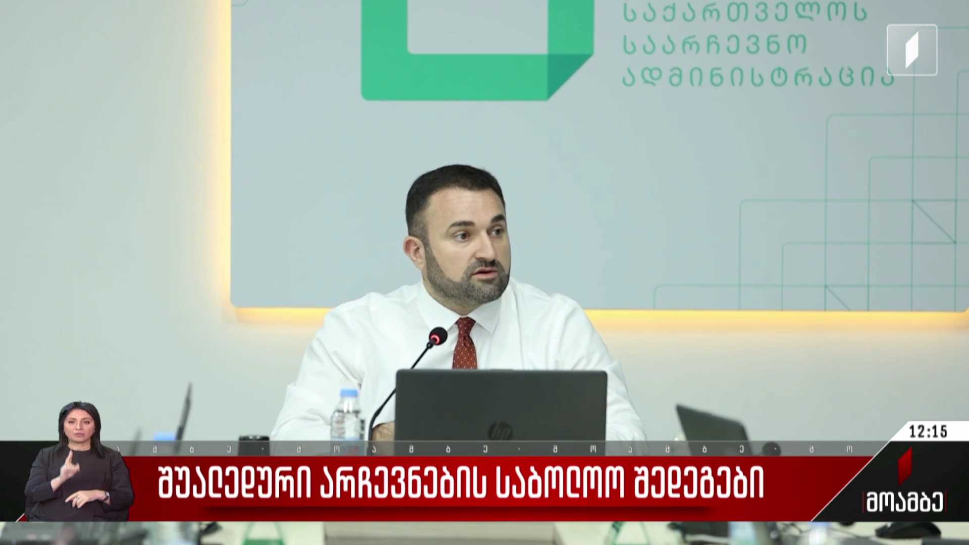 შუალედური არჩევნების საბოლოო შედეგები