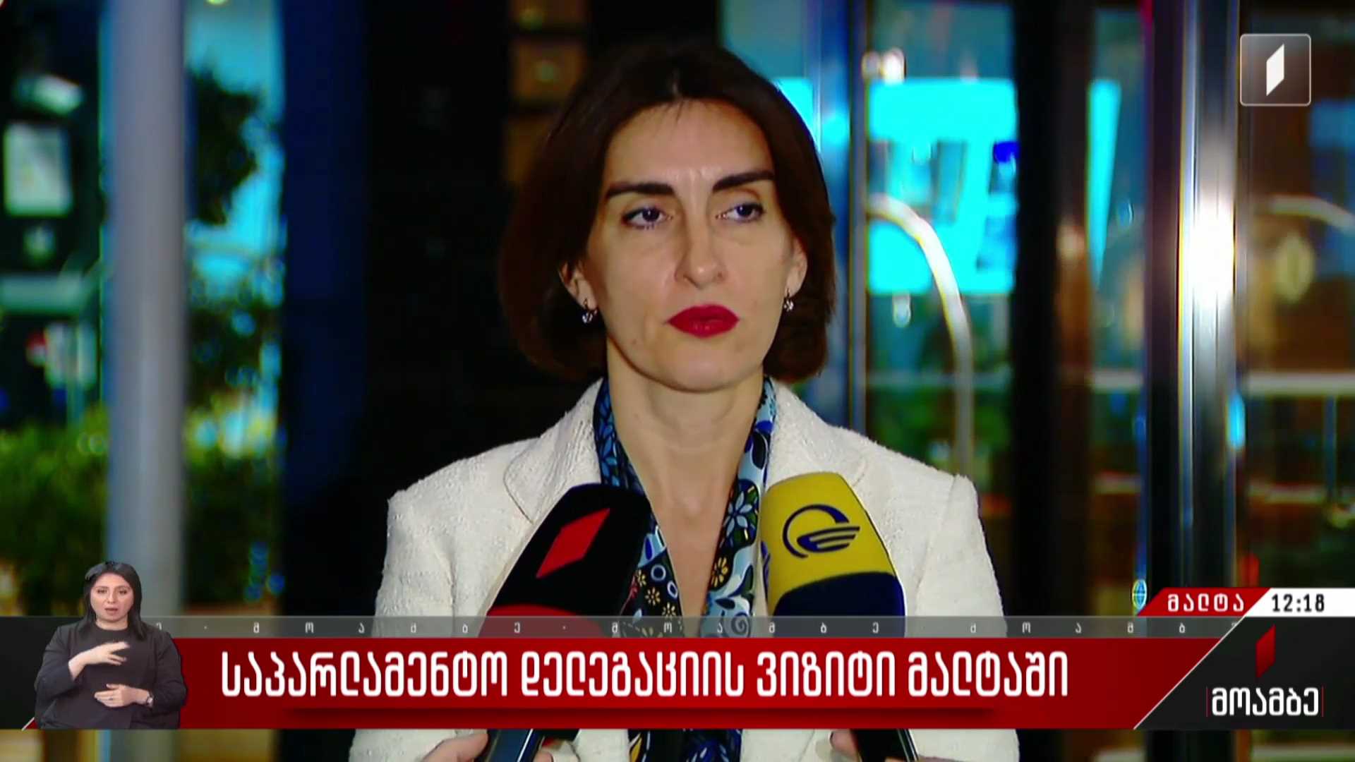 საპარლამენტო დელეგაციის ვიზიტი მალტაში
