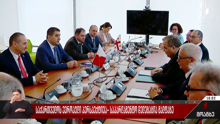 საქართველოს ევროპული პერსპექტივა - საპარლამენტო დელეგაცია მალტაზე