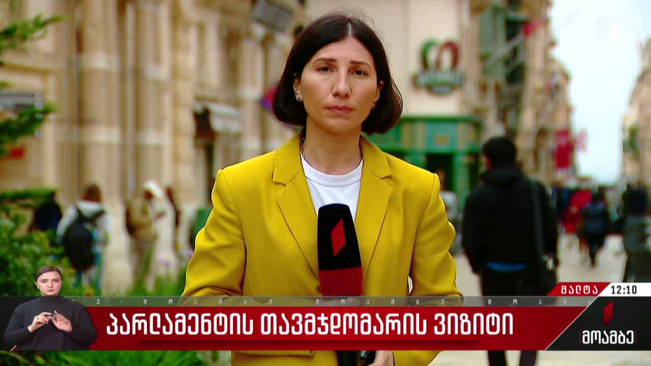 პარლამენტის თავმჯდომარის ვიზიტი მალტის რესპუბლიკაში