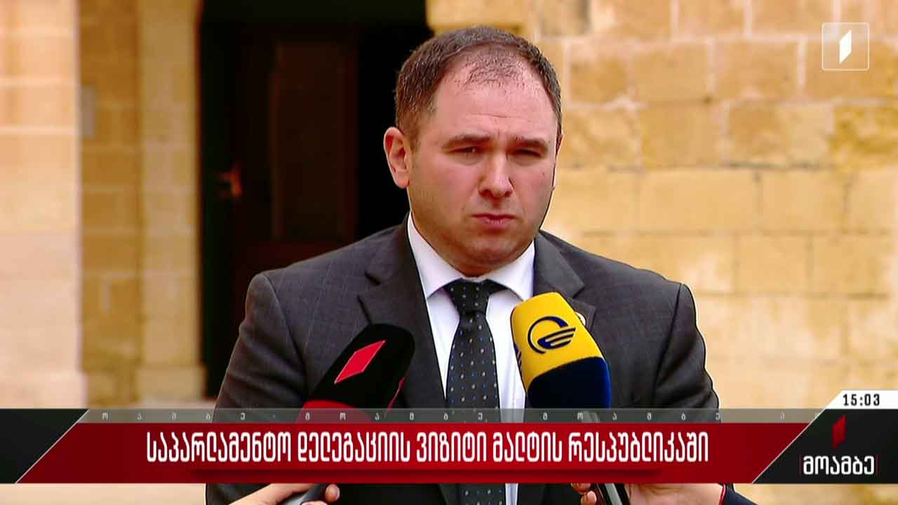 საქართველოს საპარლამენტო დელეგაციის ვიზიტი მალტაში