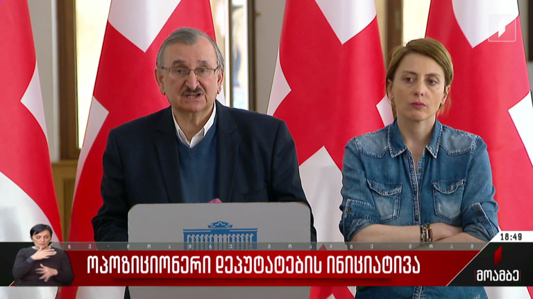 ოპოზიციონერი დეპუტატების ინიციატივა