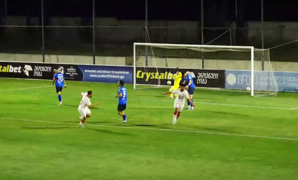სიხარულიძემ დუბლი შეასრულა - „საბურთალომ“ „სამტრედიას“ სძლია #1TVSPORT