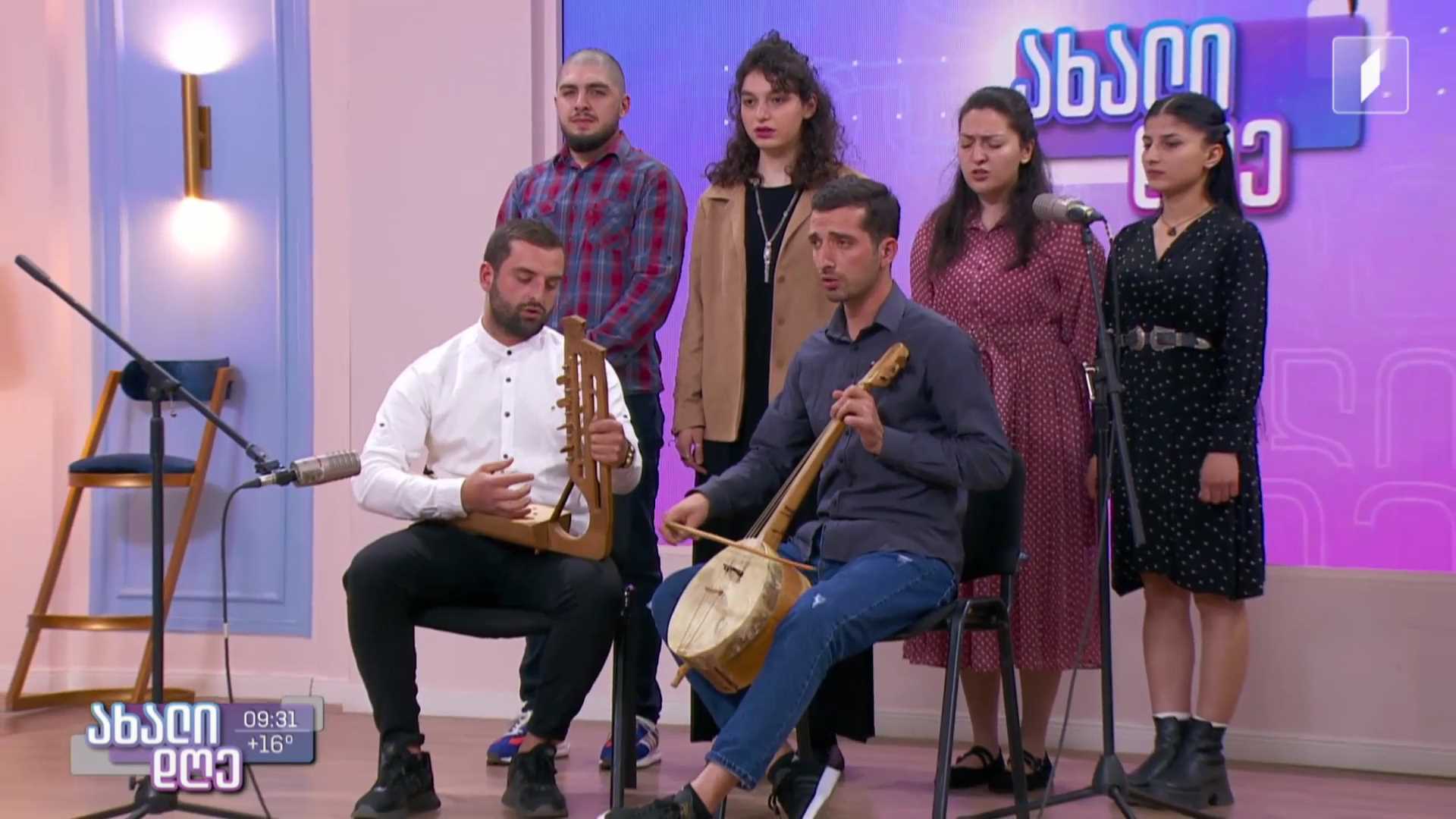 ცოცხალი მუსიკა #ახალდღეში სვანური სიმღერა „დიაშ დარჯოლ“ - ანსამბლი „ლალხორი“