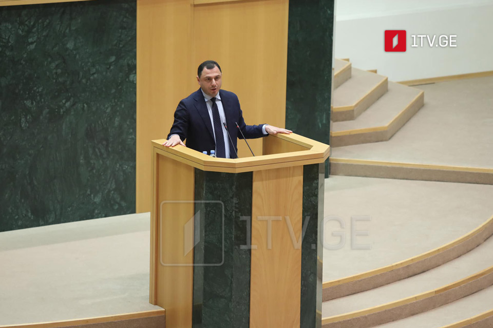 პარლამენტში განათლების მინისტრს მოუსმენენ