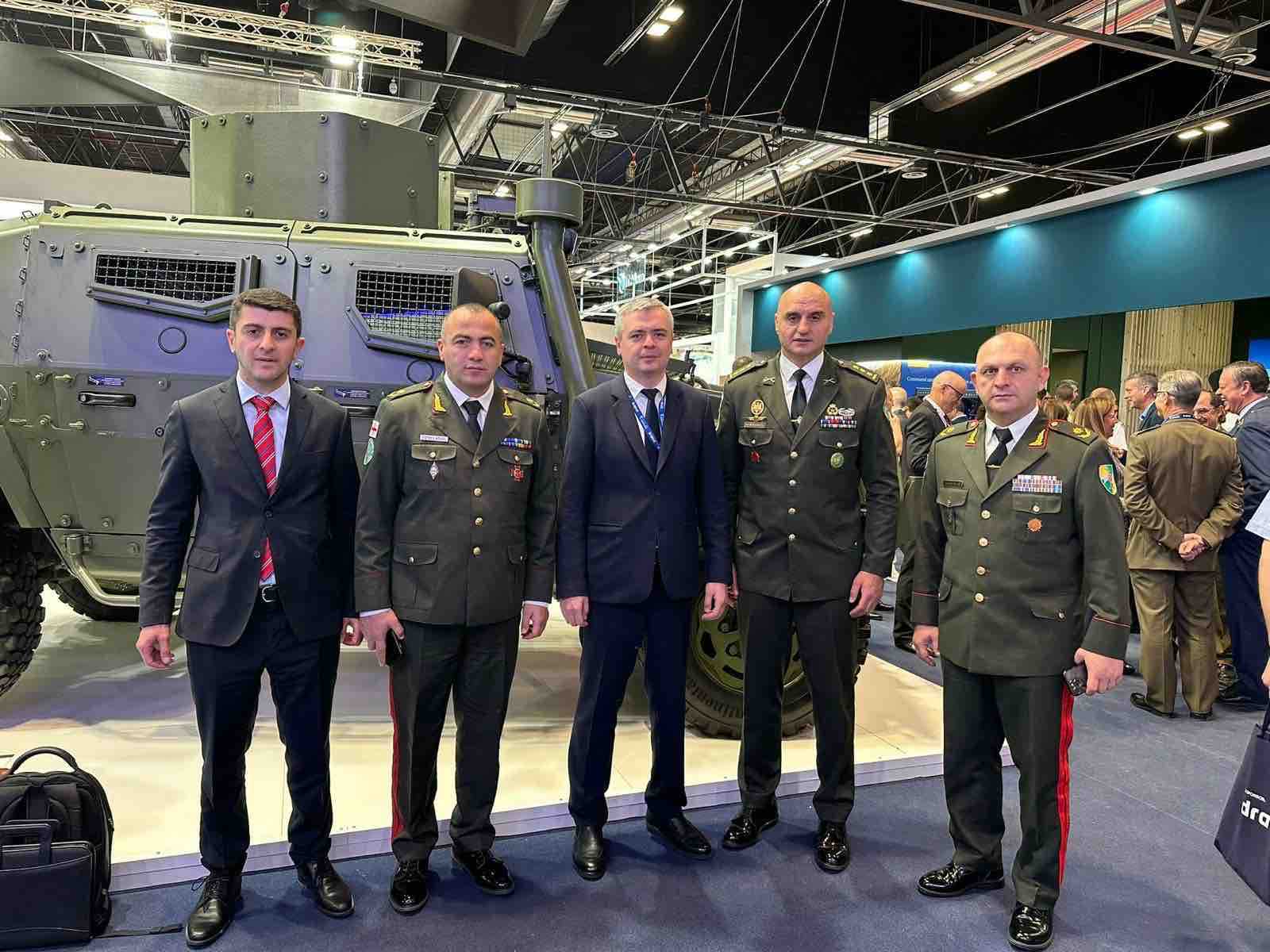 თავდაცვის სამინისტროს დელეგაციამ ესპანეთში შეხვედრები გამართა