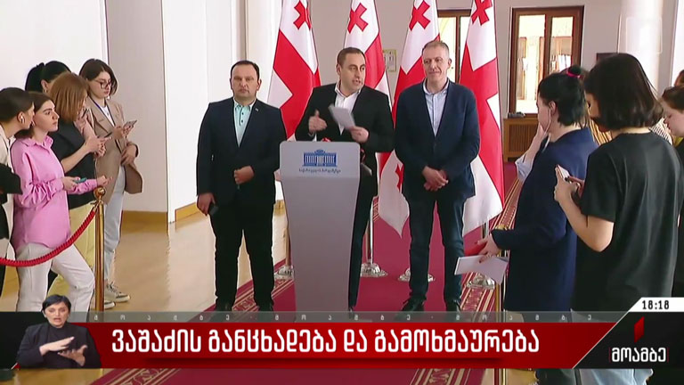 ვაშაძის განცხადება და გამოხმაურება