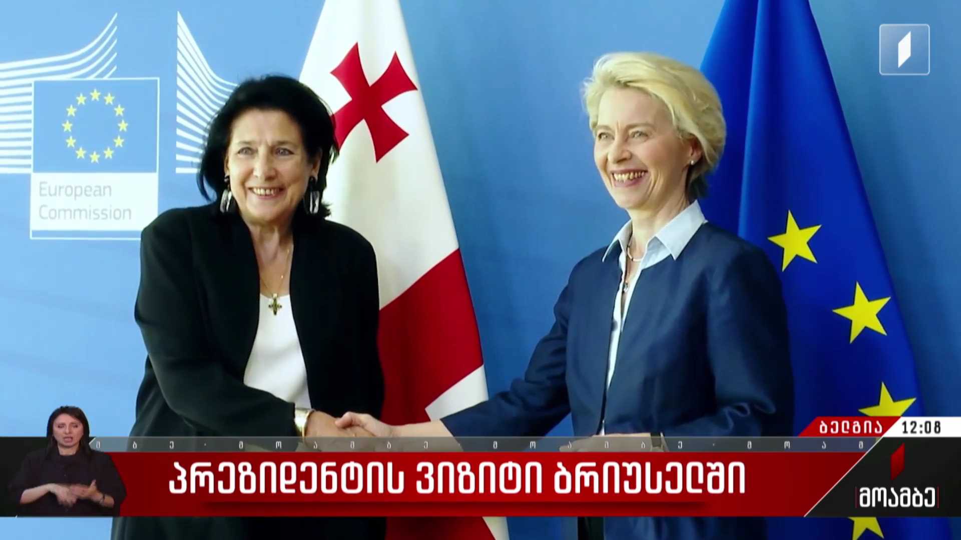 პრეზიდენტის ვიზიტი ბრიუსელში - შეფასებები პოლიტიკურ სპექტრში