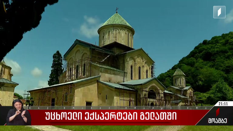 უცხოელი ექსპერტები გელათში