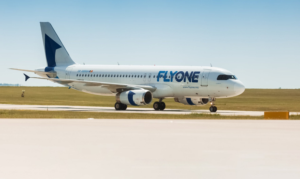 საქართველოს საავიაციო ბაზარზე მოლდოვური ავიაკომპანია FLYONE-ი შემოდის