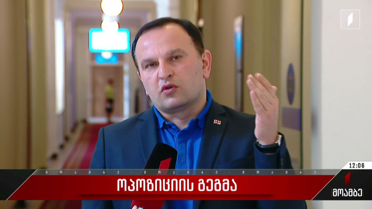 ოპოზიციის გეგმა