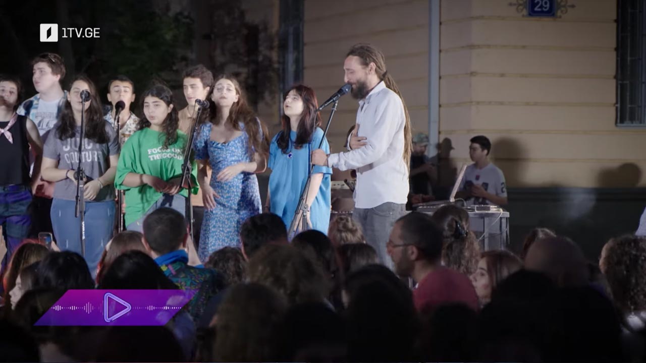 #აკუსტიკა REGGAEON და ახალგაზრდული გუნდი „თუთარჩელა“ - თივა თივა
