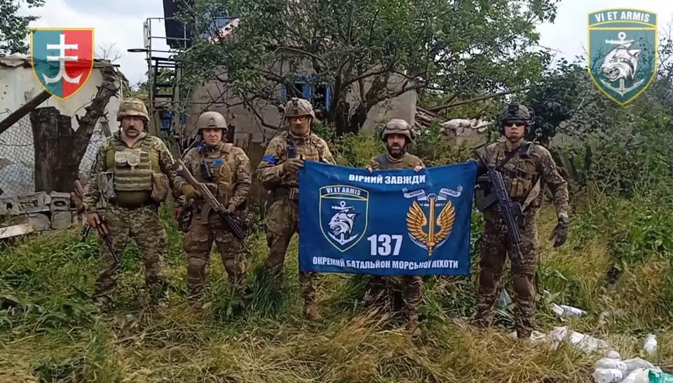 ოდესის საზღვაო ქვეითთა ბრიგადა - დონეცკის ოლქში გათავისუფლებულია დასახლებული პუნქტი მაკაროვკა, საზღვაო ქვეითები ოკუპანტების განდევნას განაგრძობენ