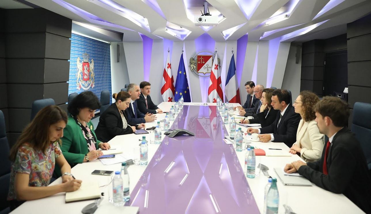 ლაშა ხუციშვილი საფრანგეთის განვითარების სააგენტოს რეგიონულ დირექტორს შეხვდა