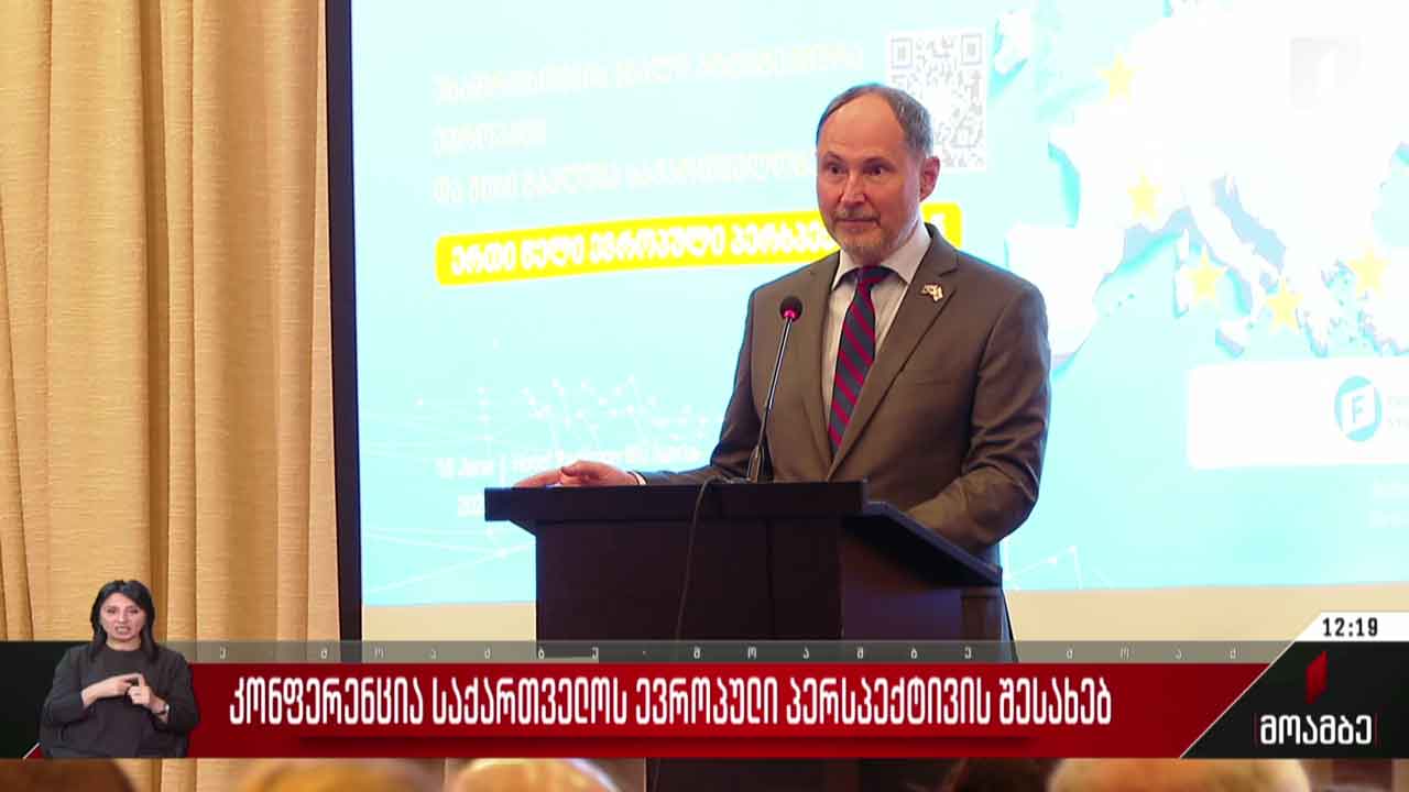 კონფერენცია საქართველოს ევროპული პერსპექტივის შესახებ