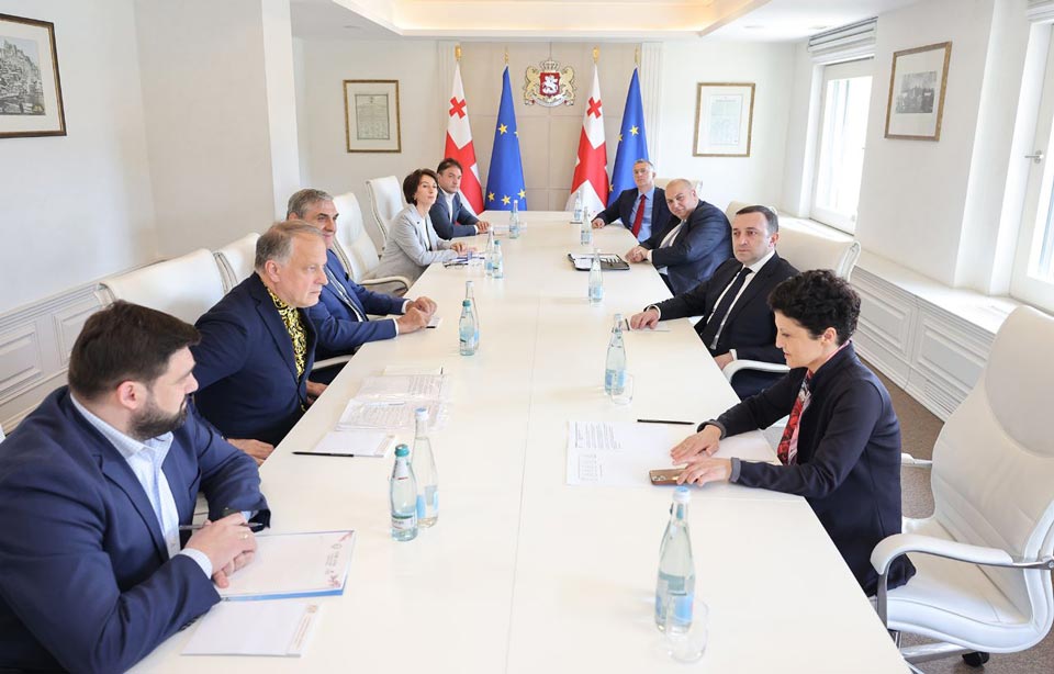 ირაკლი ღარიბაშვილის ხელმძღვანელობით, ზამთრის ოლიმპიური ფესტივალის მზადებასთან დაკავშირებით შეხვედრა გაიმართა