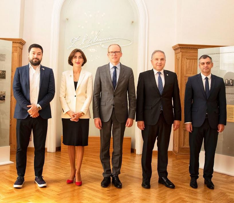 მაკა ბოჭორიშვილი და ლევან ქარუმიძე ლატვიის საგარეო საქმეთა სამინისტროს სახელმწიფო მდივანს შეხვდნენ