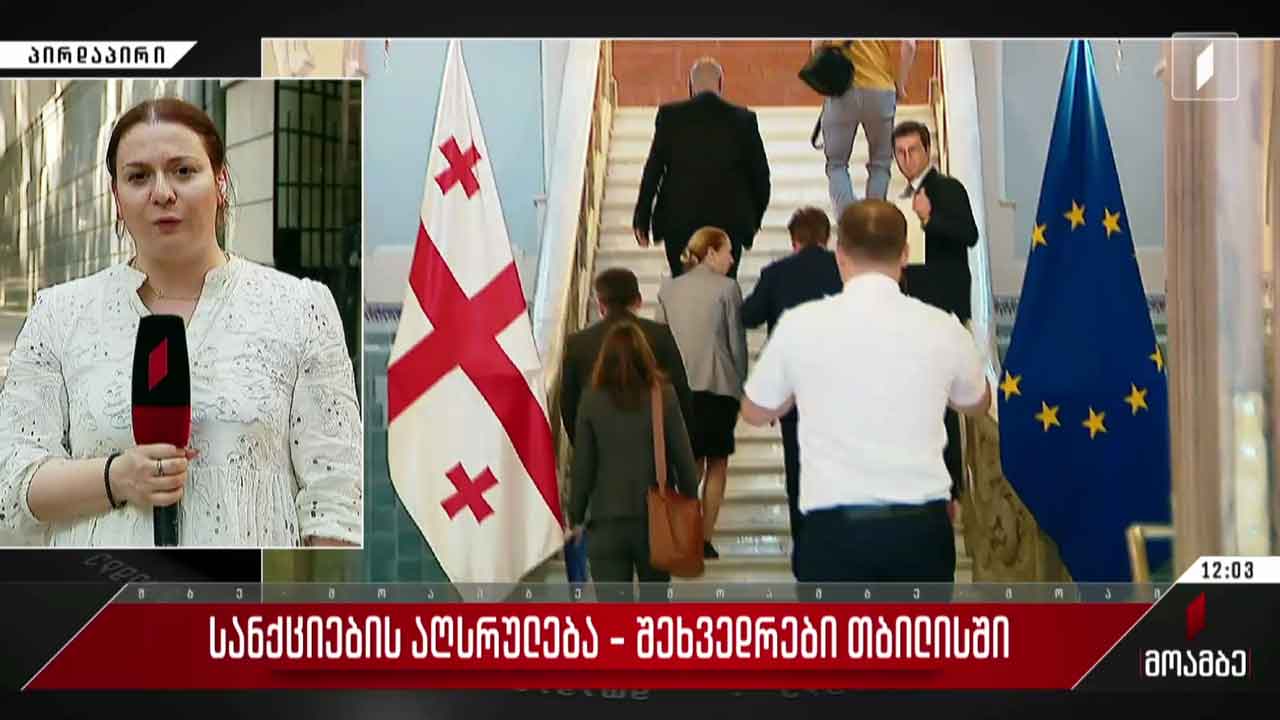სანქციების აღსრულება - შეხვედრები თბილისში