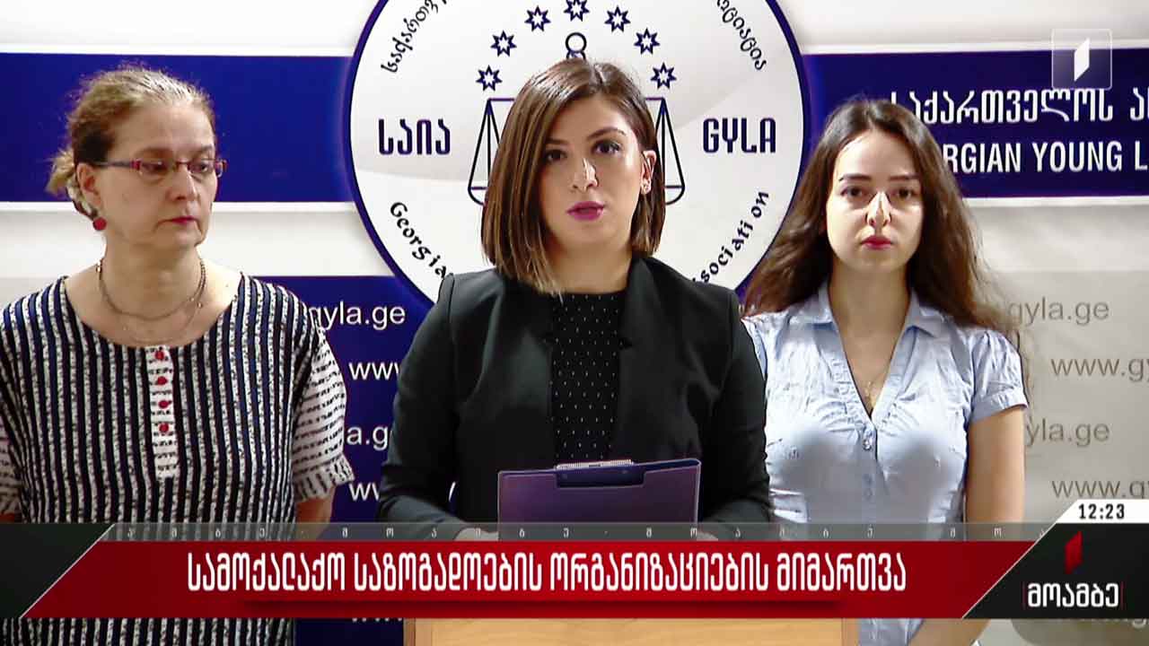 სამოქალაქო საზოგადოების ორგანიზაციების მიმართვა