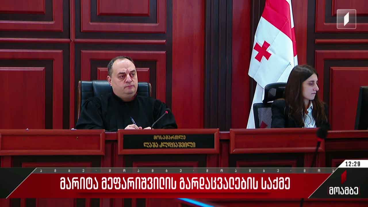 მარიტა მეფარიშვილის გარდაცვალების საქმე