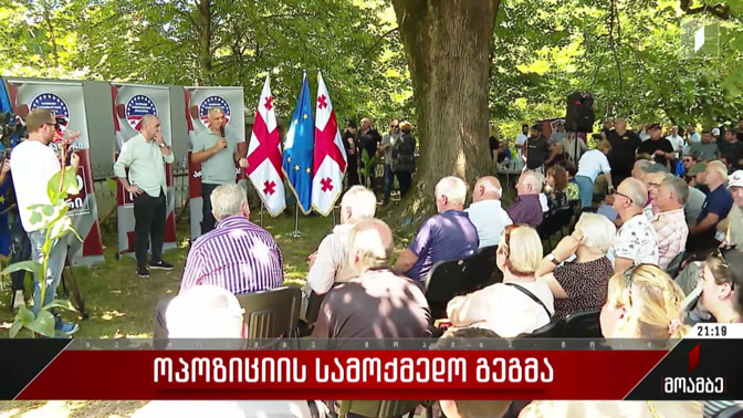 ოპოზიციის სამოქმედო გეგმა