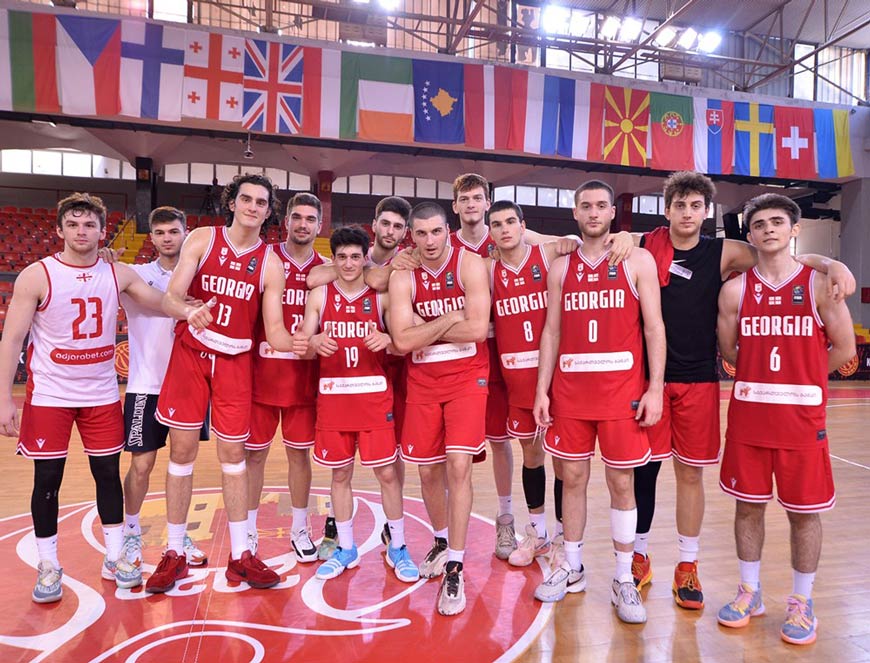 კალათბურთი I B დივიზიონში საქართველოს ნაკრებმა ირლანდია 25 ქულით დაამარცხა #1TVSPORT