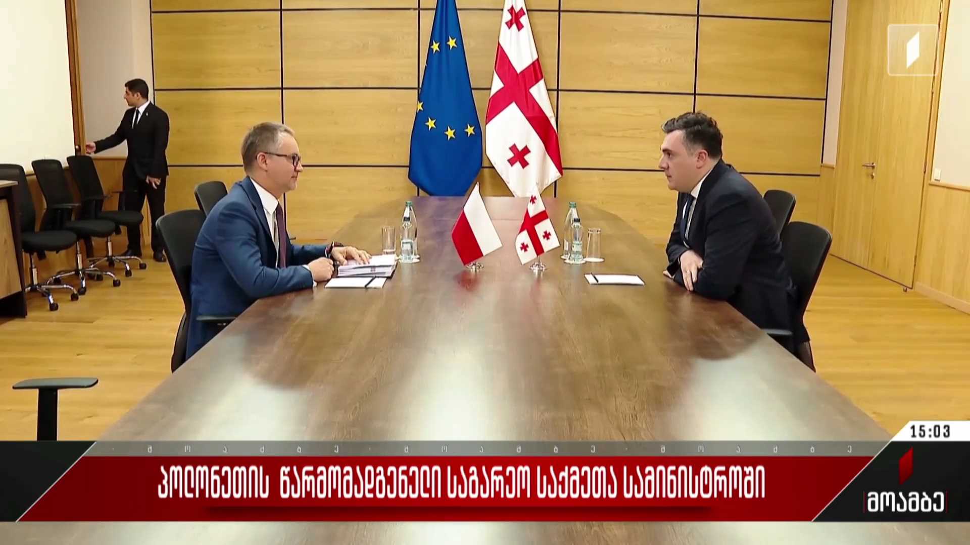 პოლონეთის წარმომადგენელი საგარეო საქმეთა სამინისტროში