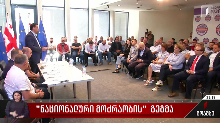 „ნაციონალური მოძრაობის“ გეგმა