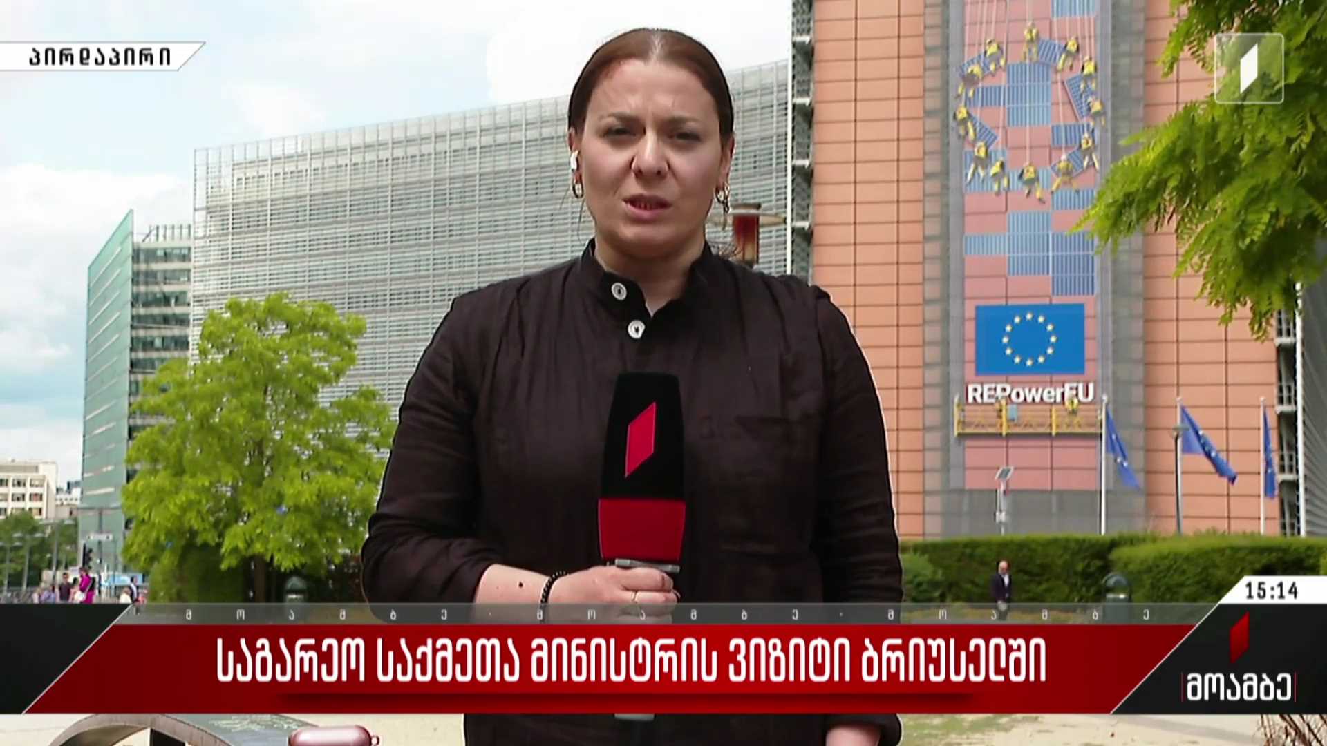 საგარეო საქმეთა მინისტრის ვიზიტი ბრიუსელში