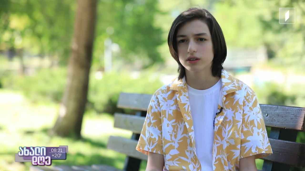 14 წლის ნიკოლოზ მაღრაძე - პატარა მომღერალი დიდი გეგმებით