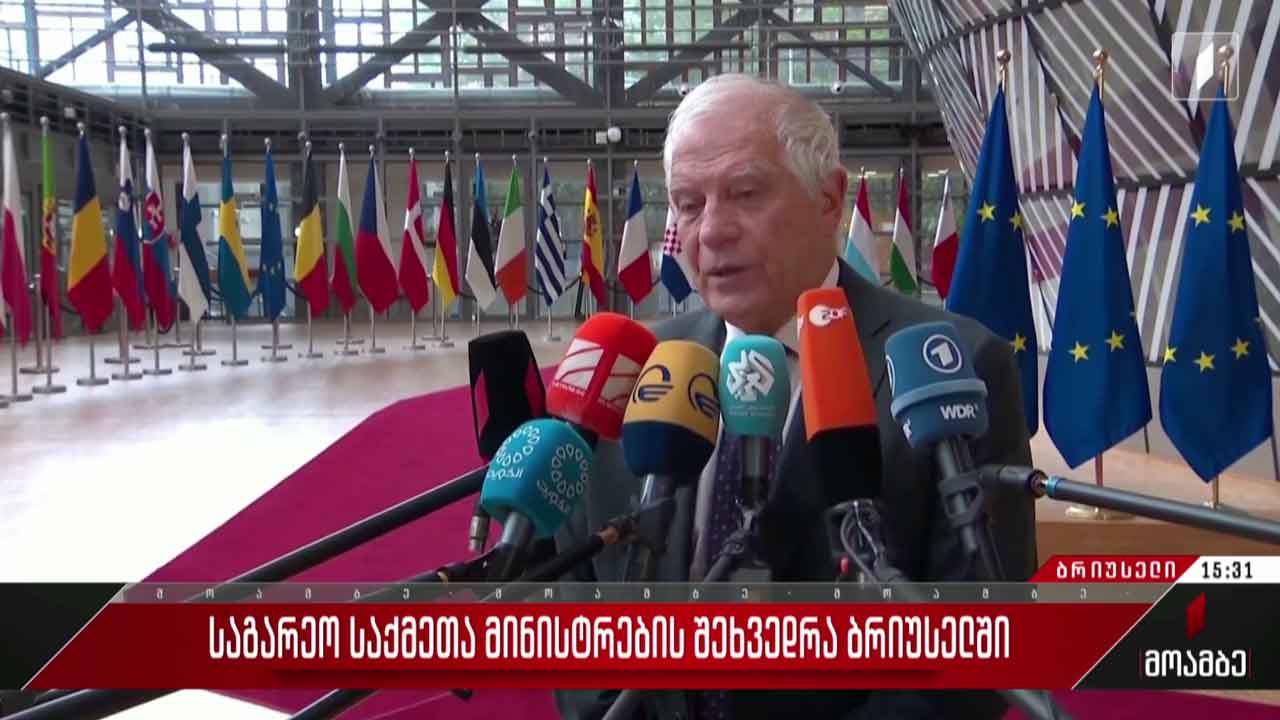 საგარეო საქმეთა მინისტრების შეხვედრა ბრიუსელში