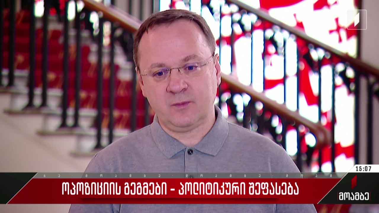 ოპოზიციის გეგმები - პოლიტიკური შეფასება