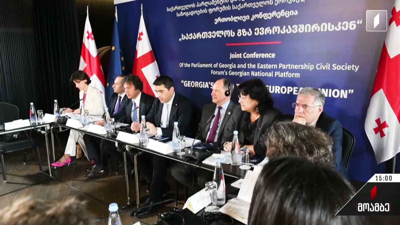 „საქართველოს გზა ევროკავშირისკენ“ - კონფერენცია და დისკუსია ევროინტეგრაციის საკითხებზე